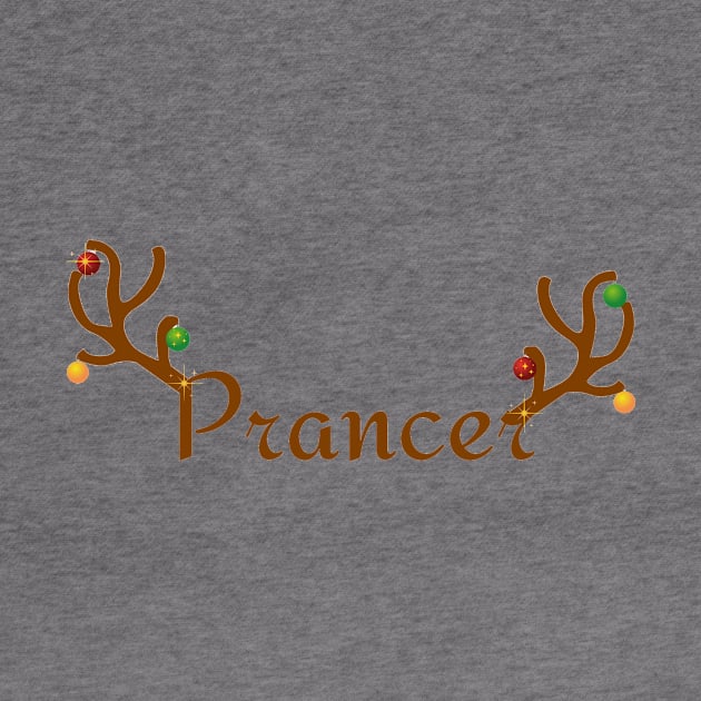 Prancer Reindeer by Quatern